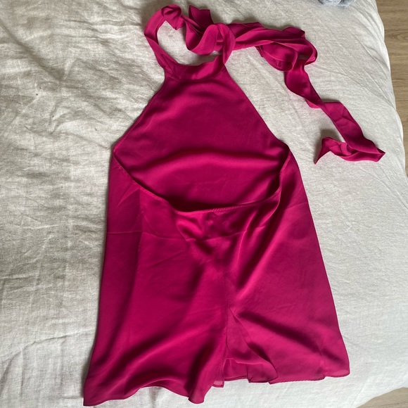 Reiss Sleeveless Rose Ruffle Top 8 - Picture 4 of 6